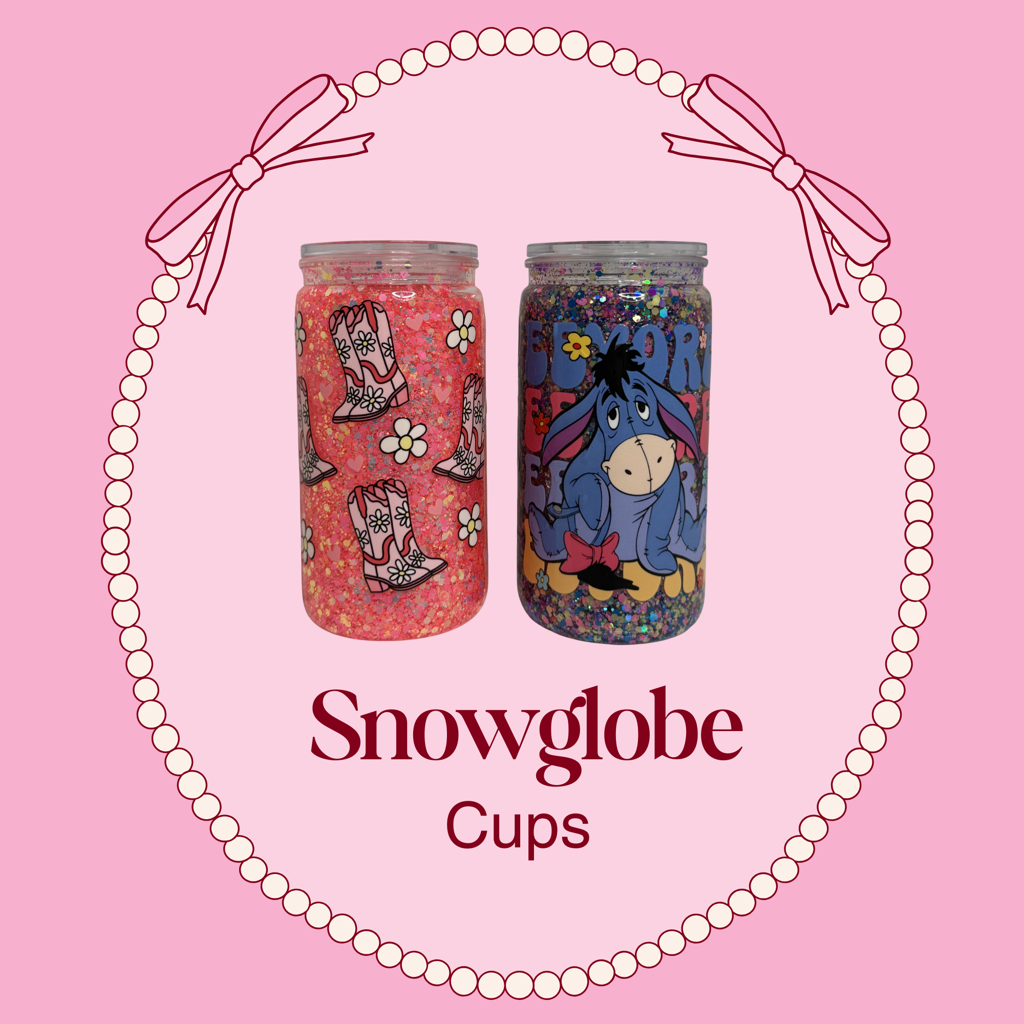 Snowglobe Cups