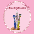 Rhinestones Beadable Pen